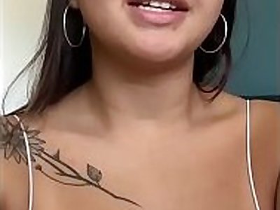 Thick Asian With Huge Tits Bounces All Over Daddy's Dick